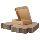 25 Pack 11x8x2 Shipping Boxes for Small Business, Brown Corrugated Cardboard Mailer Boxes, Recyclable Box Mailers