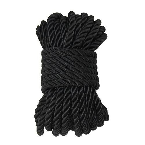 ナイロン製SM緊縛ロープ 10m 黒