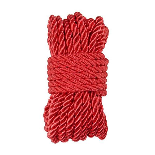 ナイロン製SM緊縛ロープ 10m 赤