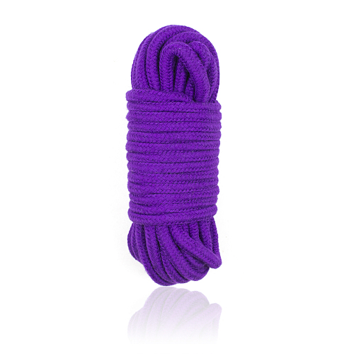 緊縛ロープ・縄 綿製 10米 紫