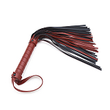 初心者でも簡単にお尻ペンペンできるバラ鞭 なつめ色