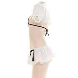 清楚感の漂うセクシーチャイナ風セパレートビキニセット