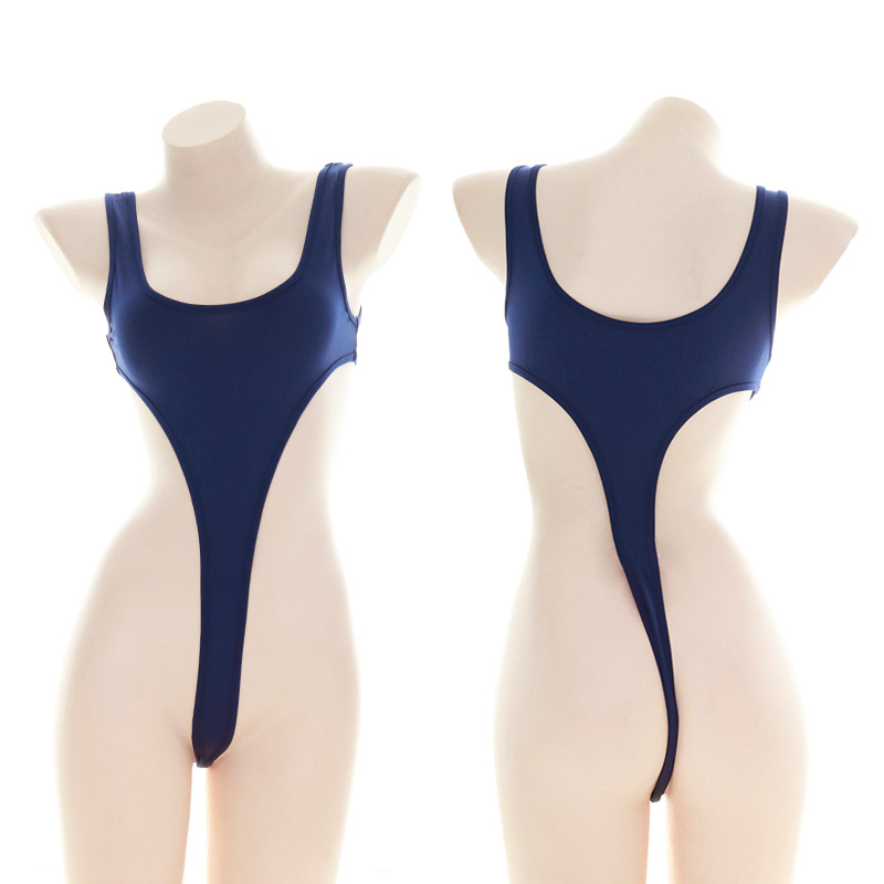 スーパーハイレグ超セクシーTバックスクールレオタード 水着