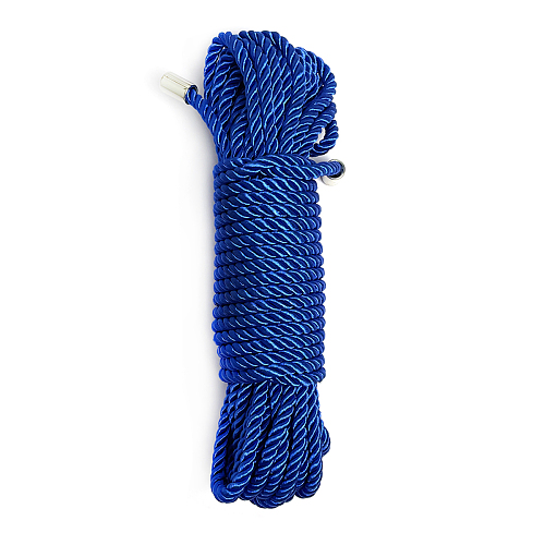 鮮やかな藍色緊縛ナイロンロープ 10ｍ