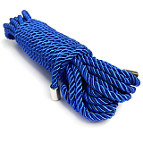 鮮やかな藍色緊縛ナイロンロープ 10ｍ