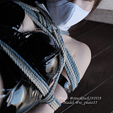 【在庫なくなり次第、販売終了】緊縛専用高級麻縄6mm 青のグラデーション 8m/10m