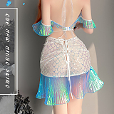 ピカピカでエッチカワマーメイドコスプレ