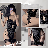 ナチュラルな肌見せが大人セクシーなベビードール