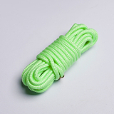身体を彩る幻想的な蛍光グリーンSM緊縛ロープ5mm  5m/10m