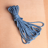 爽やかで清楚な水色高級緊縛麻縄 5.5mm 8m/10m