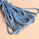 爽やかで清楚な水色高級緊縛麻縄 5.5mm 8m/10m