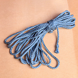 爽やかで清楚な水色高級緊縛麻縄 5.5mm 8m/10m