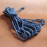 爽やかで清楚な水色高級緊縛麻縄 5.5mm 8m/10m