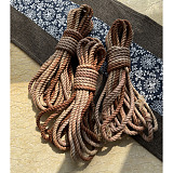 緊縛専用高級麻縄6mm 茶色グラデーション 8m/10m