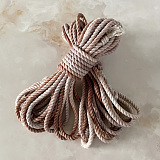 緊縛専用高級麻縄6mm 茶色グラデーション 8m/10m