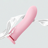 シリコンディルド付きのお洒落なレザーペニスバンド ディルド4サイズ展開