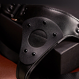 シリコンディルド付きのお洒落なレザーペニスバンド ディルド4サイズ展開