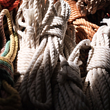 純粋な真っ白な緊縛専用高級麻縄6mm 8m/10m