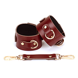 視覚から体までの自由を奪うSMスパンキング調教拘束具10点セット ワインレッド