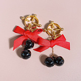 リボン飾りと鈴の組合せで無敵可愛いリングニップルクリップ 四タイプ