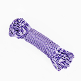 パステルカラーの光沢感が美しいナイロン緊縛ロープ 10m