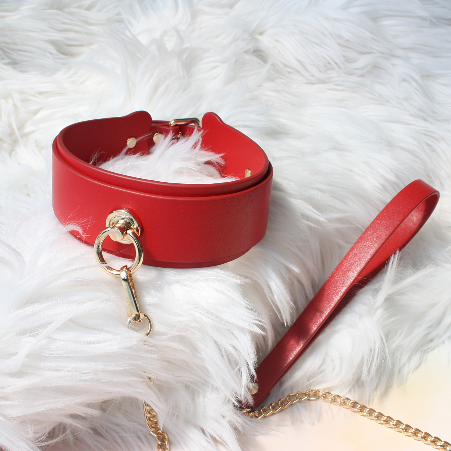 SM情趣セット 赤 レザー風 BeYourLoverのSMグッズ｜超豪華SM拘束具フルセット6点 ワイン