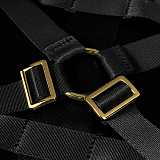 亀甲縛り風SM束縛ストラップハーネス 上半身拘束ストラップ