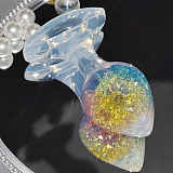 幻想的な光彩で魅せる高級シリコン製アナルプラグ S/M/L