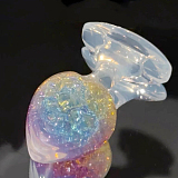 幻想的な光彩で魅せる高級シリコン製アナルプラグ S/M/L