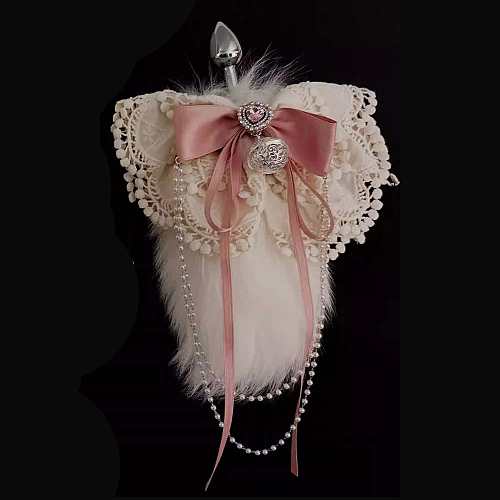 アリスのシークレット ふわふわ可愛い尻尾アナルプラグ 尻尾20cm/40cm