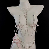 アリスのシークレット パールチェーンニップルクリップ&ウエストチェーン