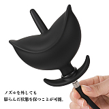 【アナル拡張】じわじわと膨らんでいくエアーポンプ式アナルプラグ