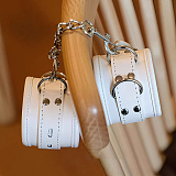 SMグッズ 拘束具 セット 初心者向け 8点 スターターセット 黒 白 (SM Goods Restraint Set Beginner 8 Pieces Starter Set Black White)