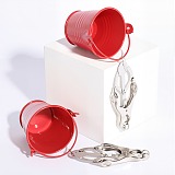 バケツ式 乳首クリップ ニップルクリップ 荷重 重り SMグッズ 6色展開 男女兼用 (Bucket Style Nipple Clips Nipple Clips Load Weight SM Goods 6 Colors Unisex)