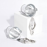 バケツ式 乳首クリップ ニップルクリップ 荷重 重り SMグッズ 6色展開 男女兼用 (Bucket Style Nipple Clips Nipple Clips Load Weight SM Goods 6 Colors Unisex)