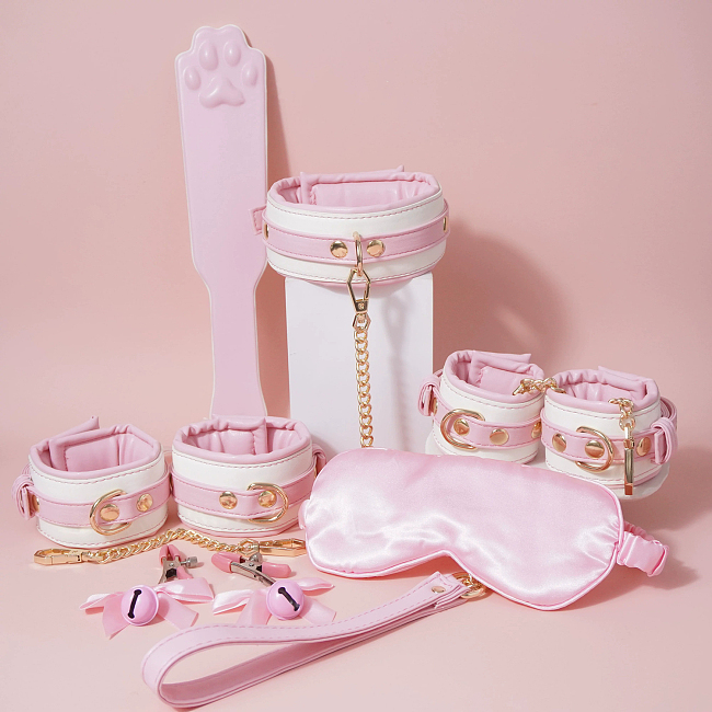 甘くてハードなギャップに溺れるゆめかわいいSM拘束具セット