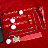 ふわもこスノーフレークのクリスマス拘束6点セット