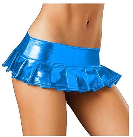 25 Colors Dancing Cheerleader Pleated Mini Skirt Holographic Skirt