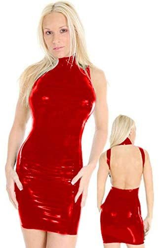 Plus Size Backless Bodycon Mini Dress Sexy Women Halter Club Dress