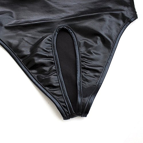 Women's Cupless Bodysuit Fetish Crotch Open Leotard Sexy Teddy Lingerie
