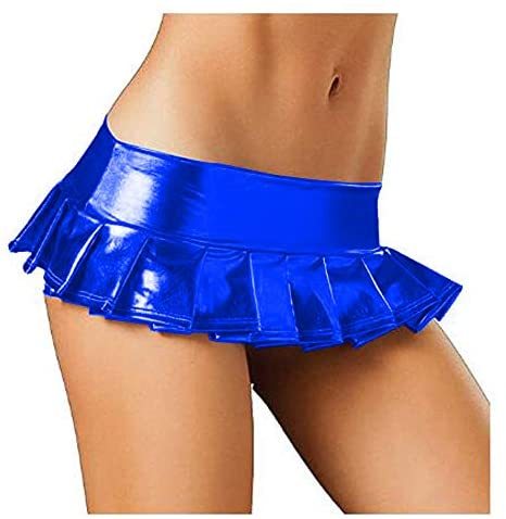 25 Colors Dancing Cheerleader Pleated Mini Skirt Holographic Skirt