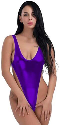 16 Colors Low Cut Bodysuit Sexy High Cut Swimwear Backless Monokini