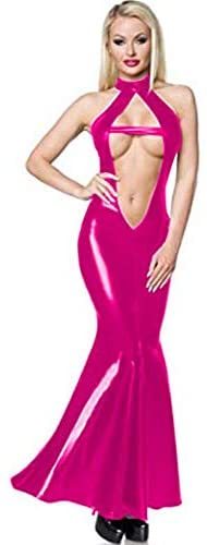 Plus Size 7XL Cut Out Sleeveless Mermaid Dress Long Trumpet Dress