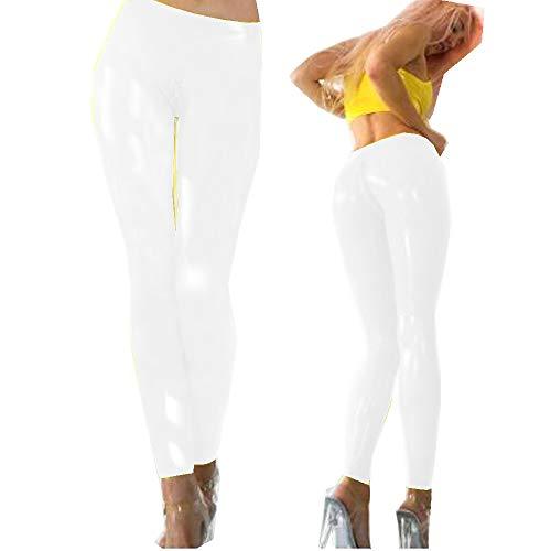 12 Color Lady Low Waist Pencil Pants Sexy Zipper Open Crotch Pants