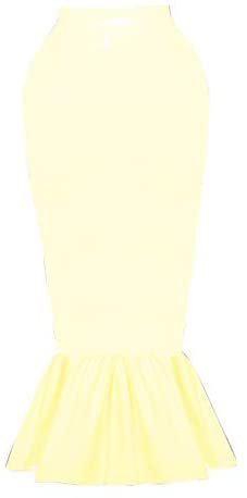 Plus Size Ladies Wetlook PVC Mermaid Skirt Fashion Bodycon Long Fishtail Skirt