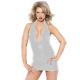 18 Colors Irregular V-Neck Dress Women Halter Glitter Pencil Dress