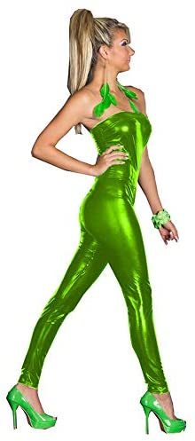 Strapless Skinny Jumpsuit Women Faux Leather Stretch Shiny Jumpsuit