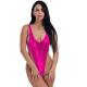 16 Colors Low Cut Bodysuit Sexy High Cut Swimwear Backless Monokini