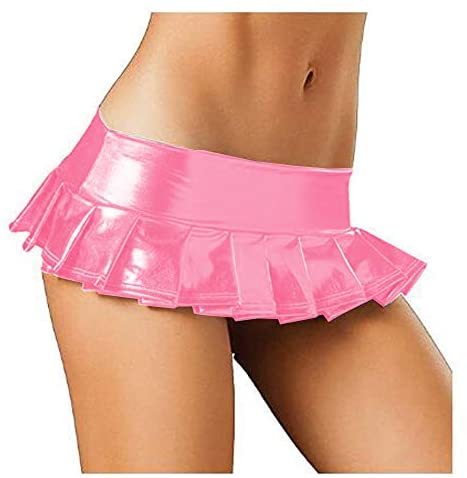 25 Colors Dancing Cheerleader Pleated Mini Skirt Holographic Skirt