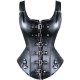 Gothic Shoulder Strap Corset Steampunk Bustier Lace-up Buckle Tops 6XL